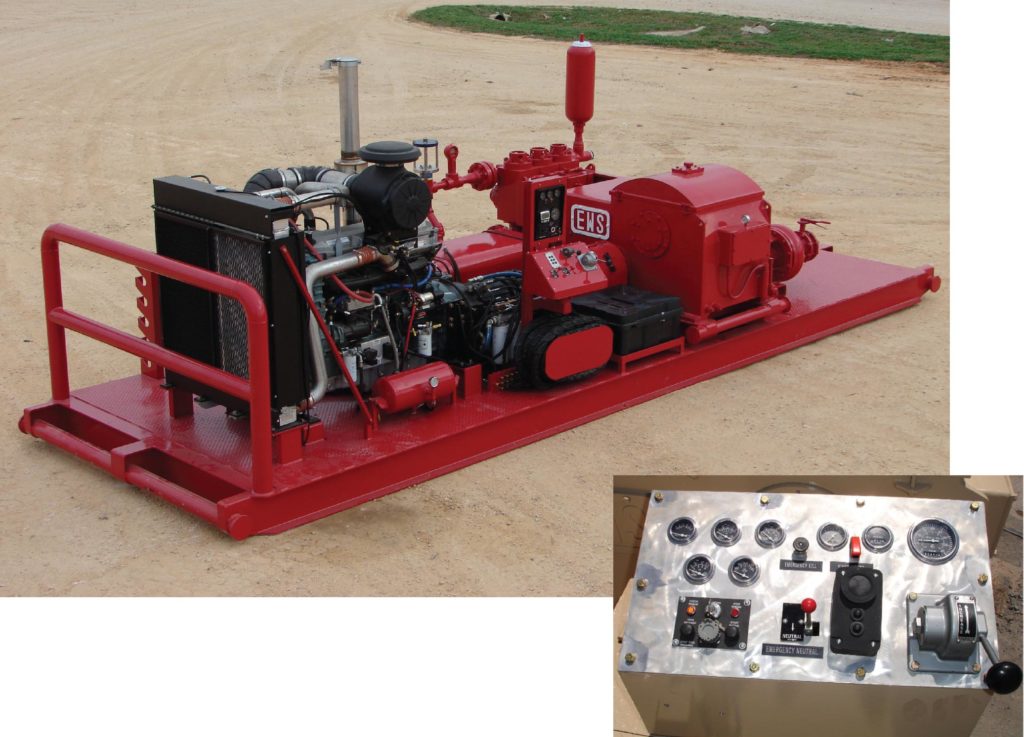 440 HP Triplex Pump Purchase a Triplex Mud Pump for Sale Online with 60 Detroit Engine