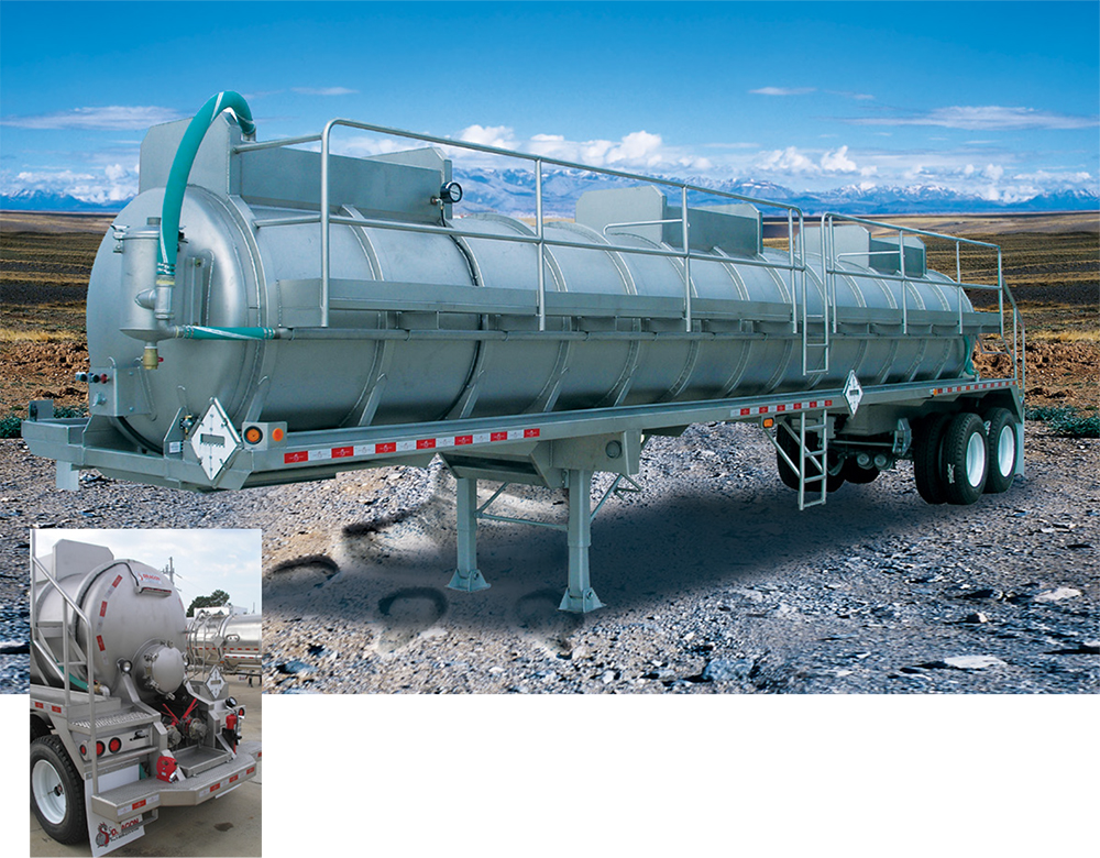 130 BBL Vacuum Tanker Trailer | Order ASME U-Stamp Vacuum Tank Trailers ...