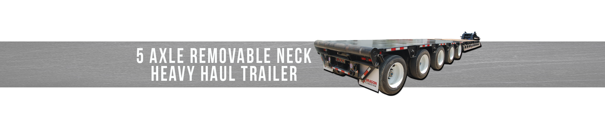 5 Axle Removable Neck