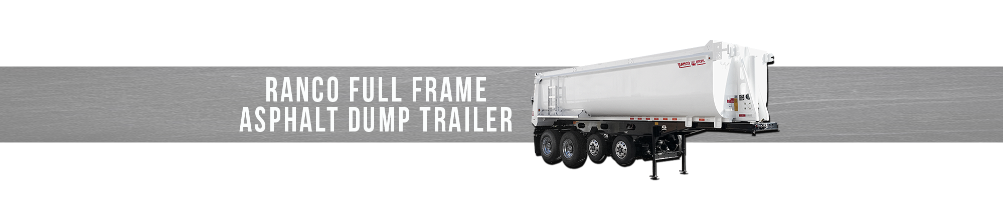 RANCO Full Frame Asphalt Dump Trailer