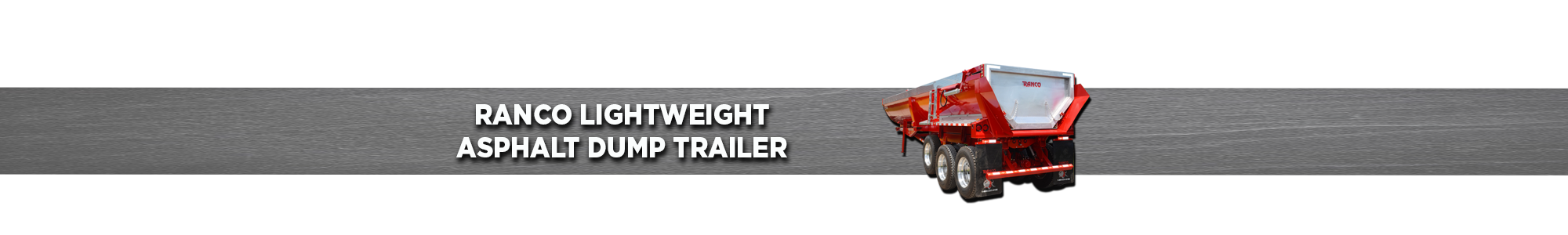 RANCO Lightweight Asphalt Trailer