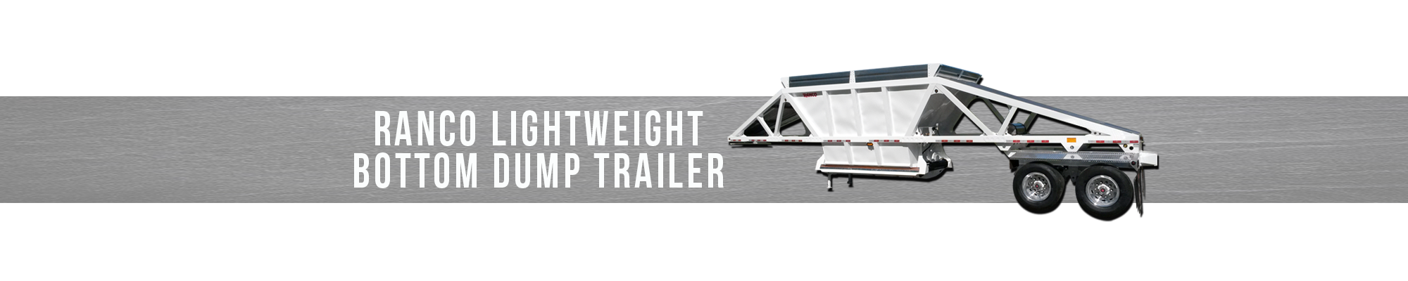 RANCO Lightweight Bottom Dump Trailer