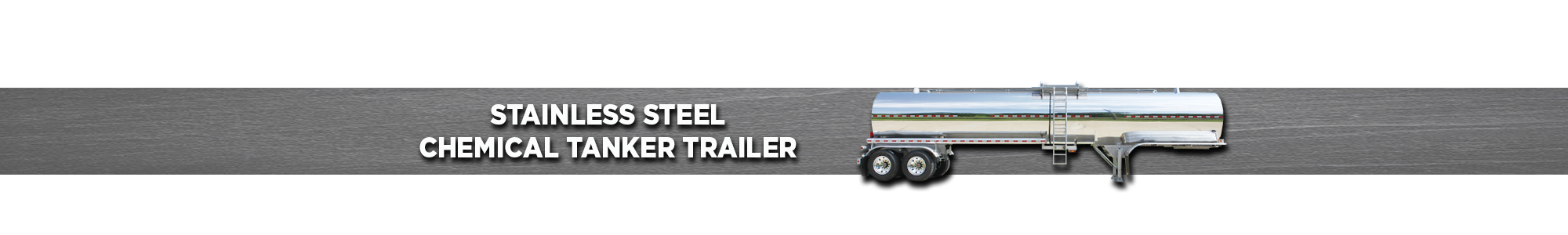 Stainless Steel Chemical Tanker Trailer